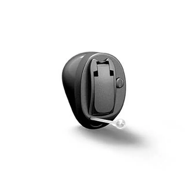 Oticon Own ITE hearing aid, shown on a white background