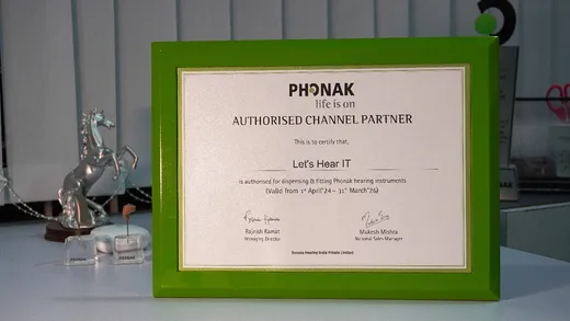 Phonak Authorised Channel Partner, Apr 2024 – Mar 2026