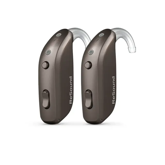 ReSound Nexia RIC hearing aid, shown on a white background