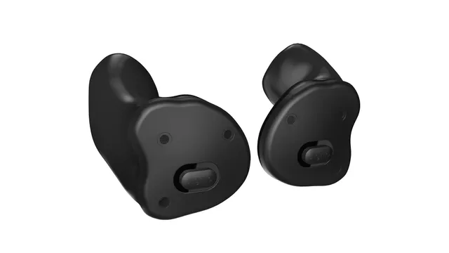 Signia Insio Charge&Go AX ITE hearing aid, shown on a white background